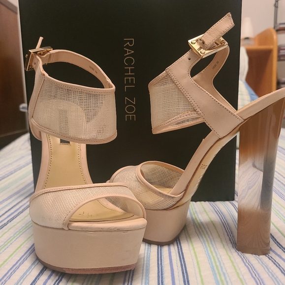 Rachel Zoe Lexi Raffia Sandal - Picture 3 of 6